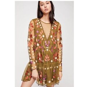 Free people hearts are wild dress